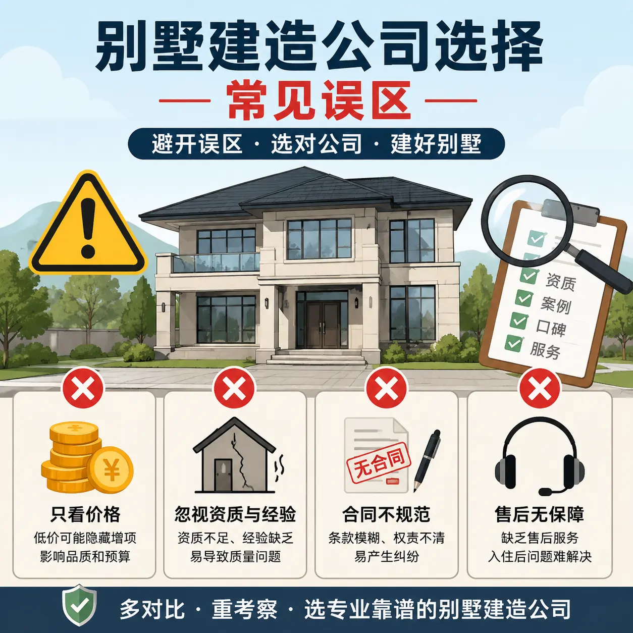 台江 别墅建造公司推荐：了解市场行情与服务内容