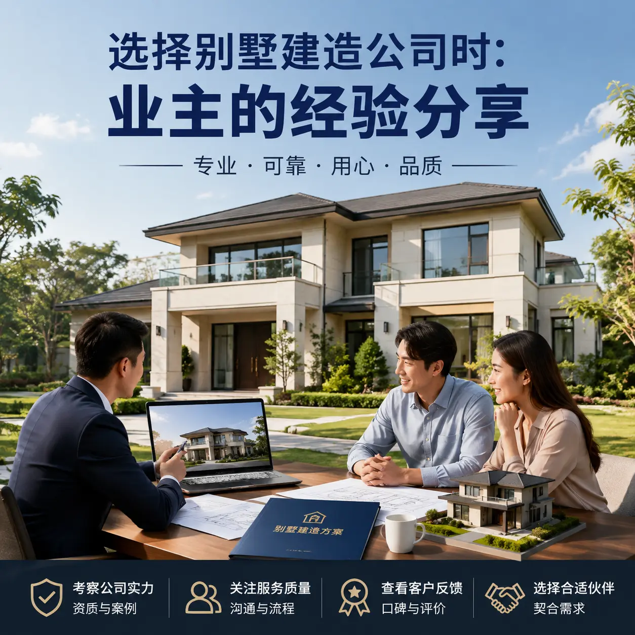 选择别墅建造公司时： 台江 业主的经验分享