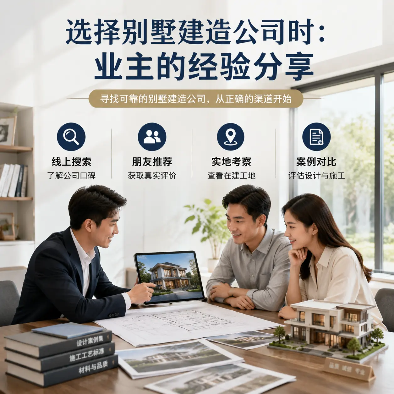 选择别墅建造公司时： 台江 业主的经验分享