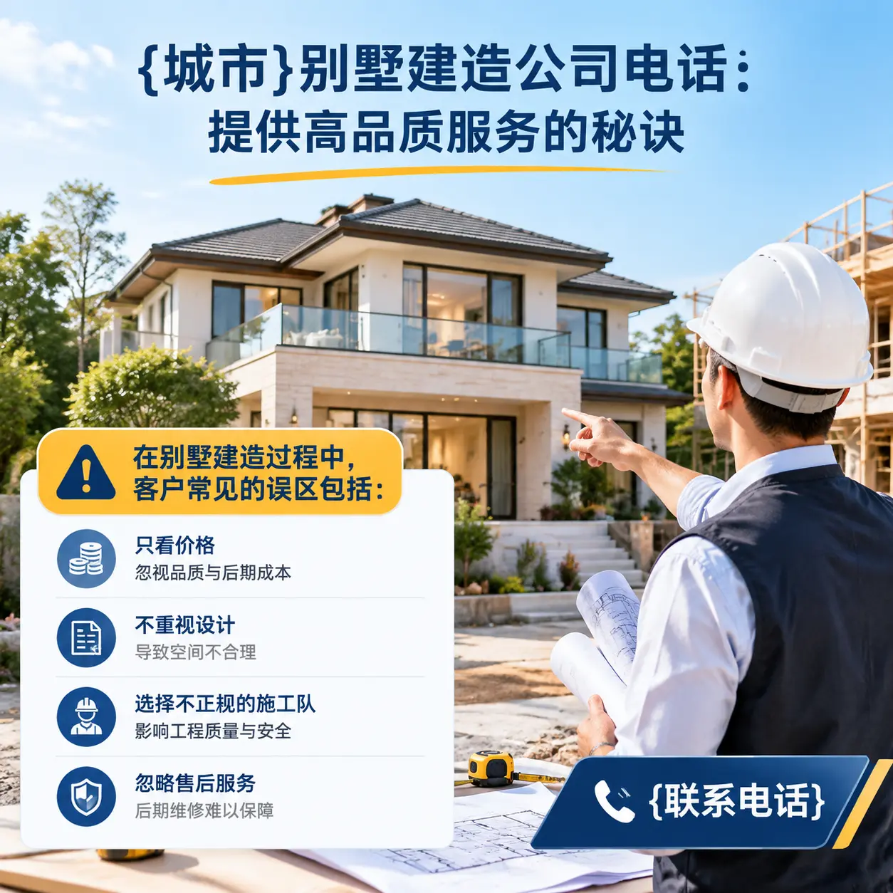台江别墅建造公司电话：提供高品质服务的秘诀