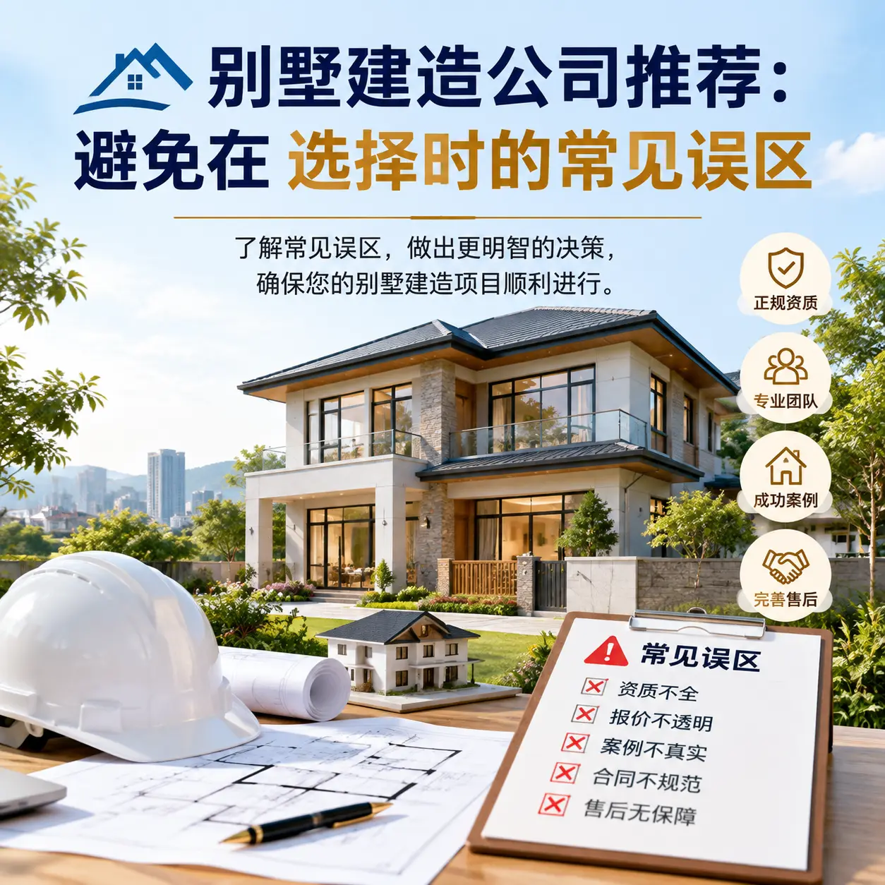 别墅建造公司推荐：避免在 台江 选择时的常见误区