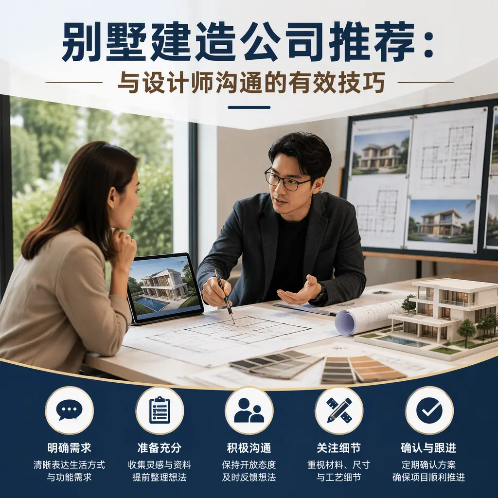 别墅建造公司推荐：与设计师沟通的有效技巧在 台江