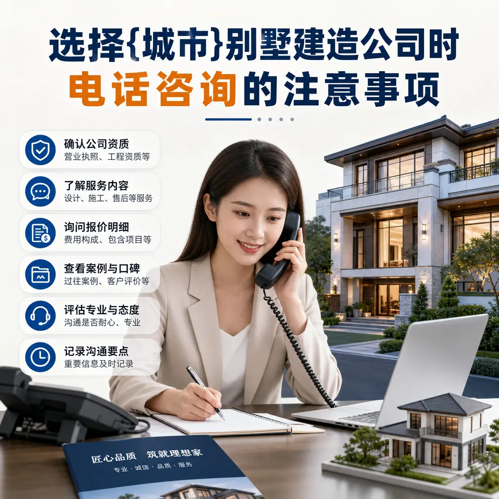 选择台江别墅建造公司时，电话咨询的注意事项