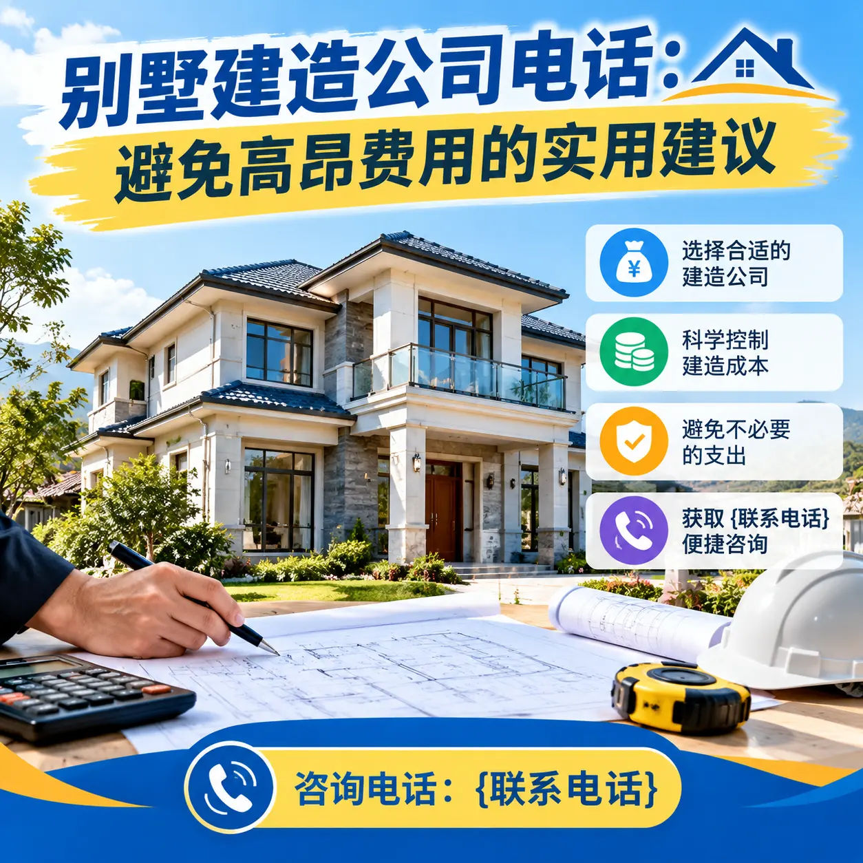 台江别墅建造公司电话:避免高昂费用的实用建议