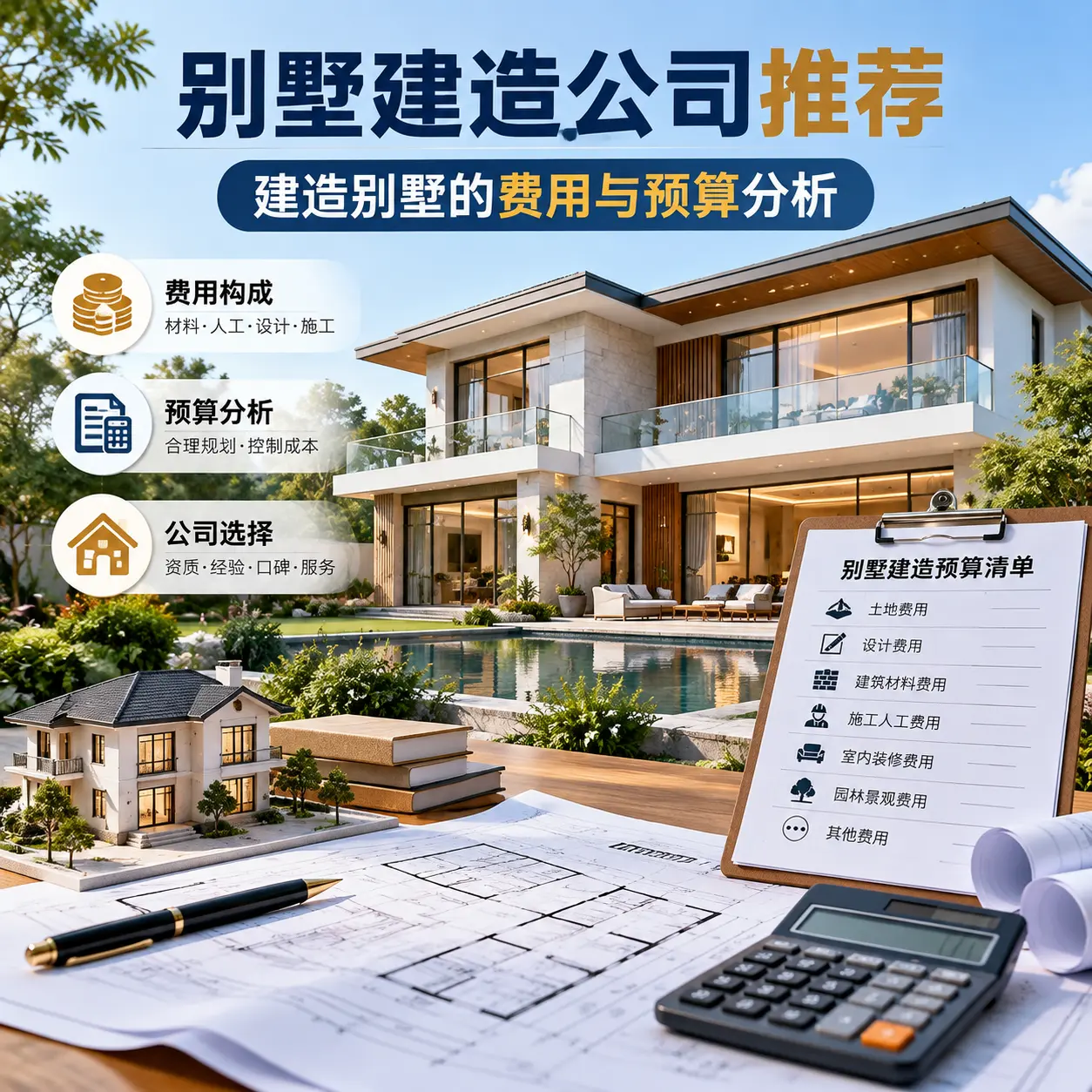 别墅建造公司推荐: 台江 建造别墅的费用与预算分析