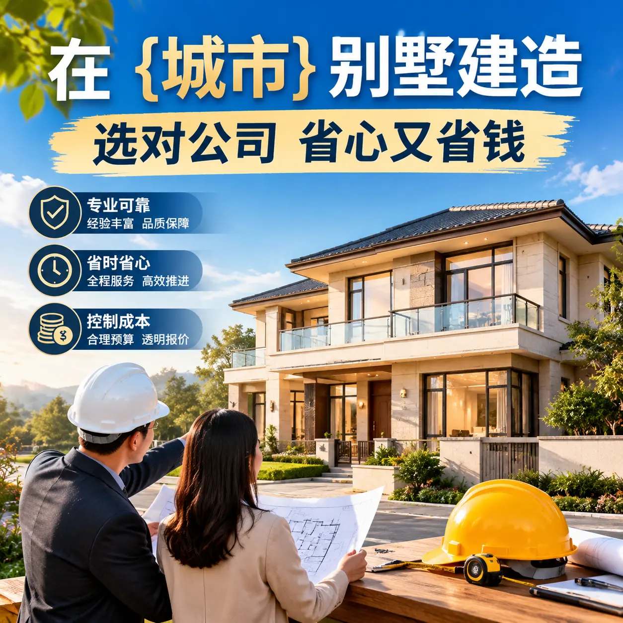 在 台江 别墅建造，选对公司省心又省钱