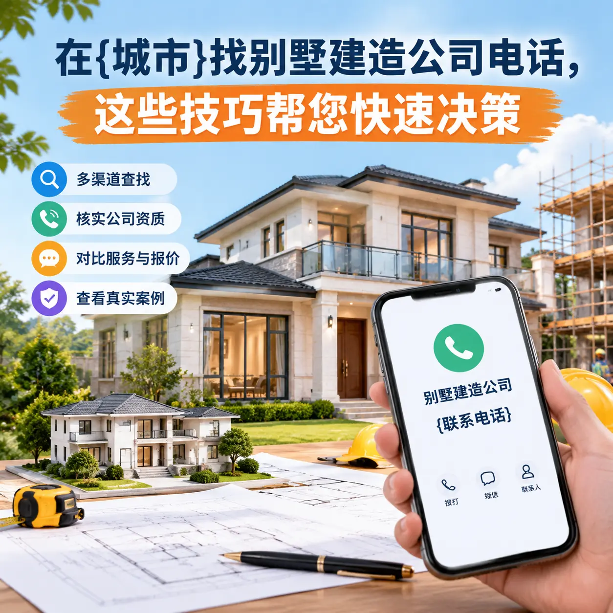 在台江找别墅建造公司电话，这些技巧帮您快速决策