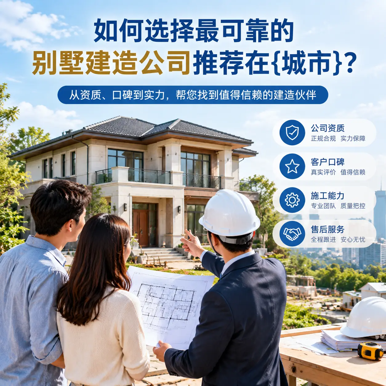 如何选择最可靠的别墅建造公司推荐在台江？
