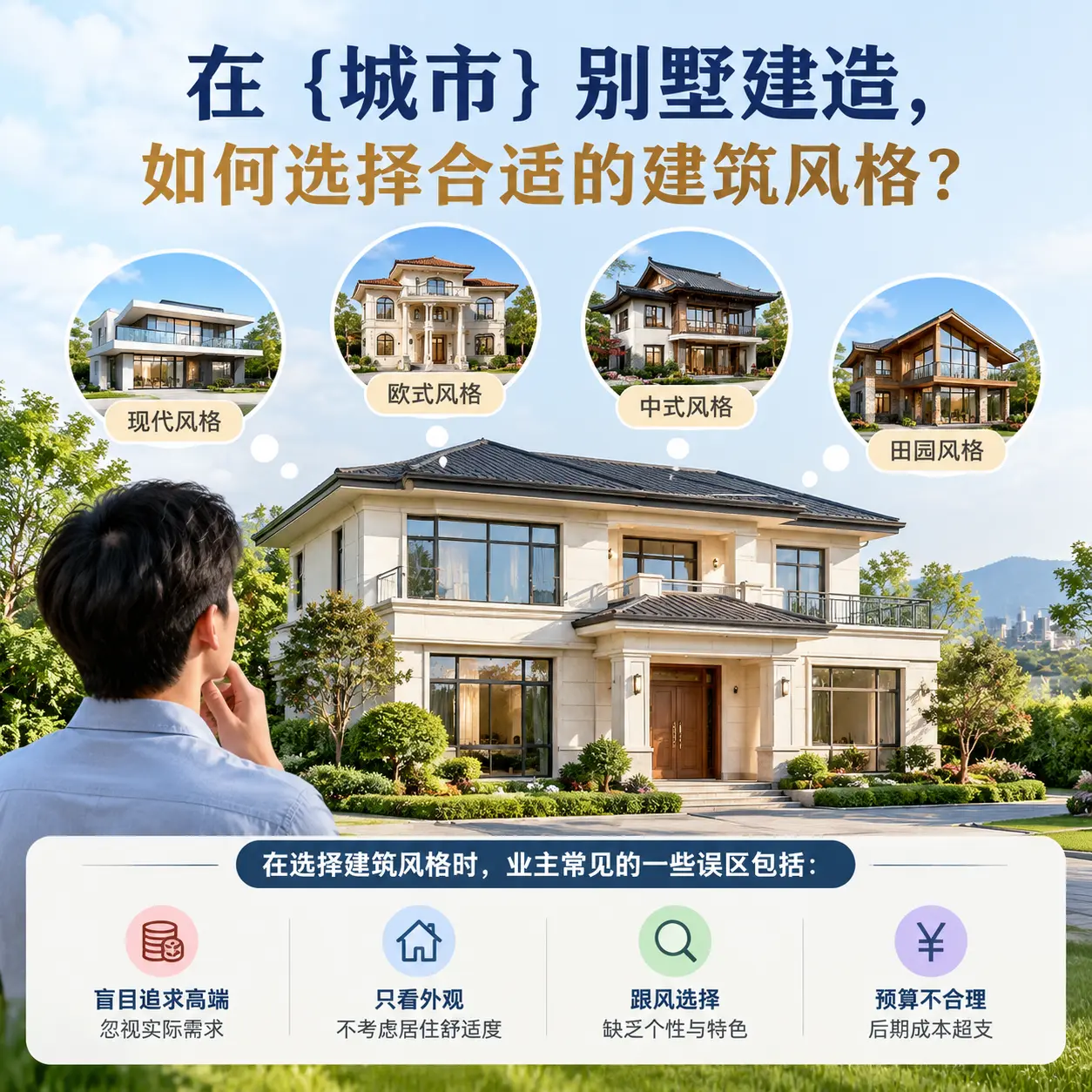 在 台江 别墅建造，如何选择合适的建筑风格？