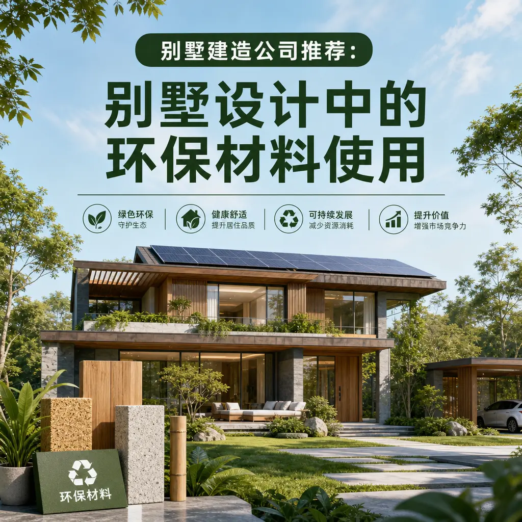 别墅建造公司推荐: 台江 别墅设计中的环保材料使用